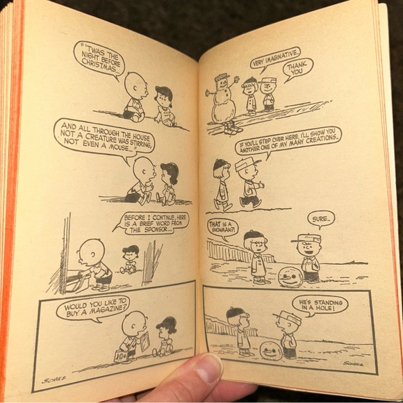 📚BOOK SALE 5 for $20📚 Hey Peanuts 1967 12th Printing Vintage Paperback Book - Picture 8 of 11